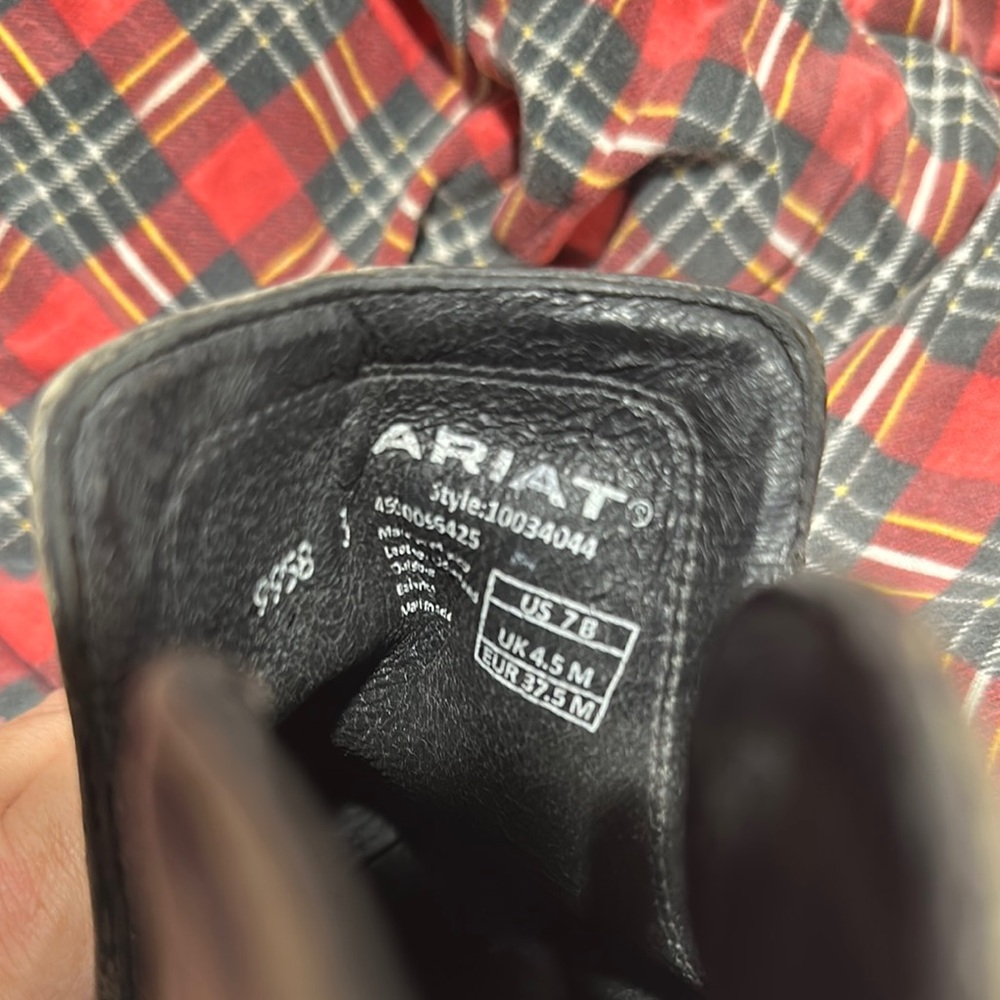 Ariat Dixon Bootie Black Leather Footwear